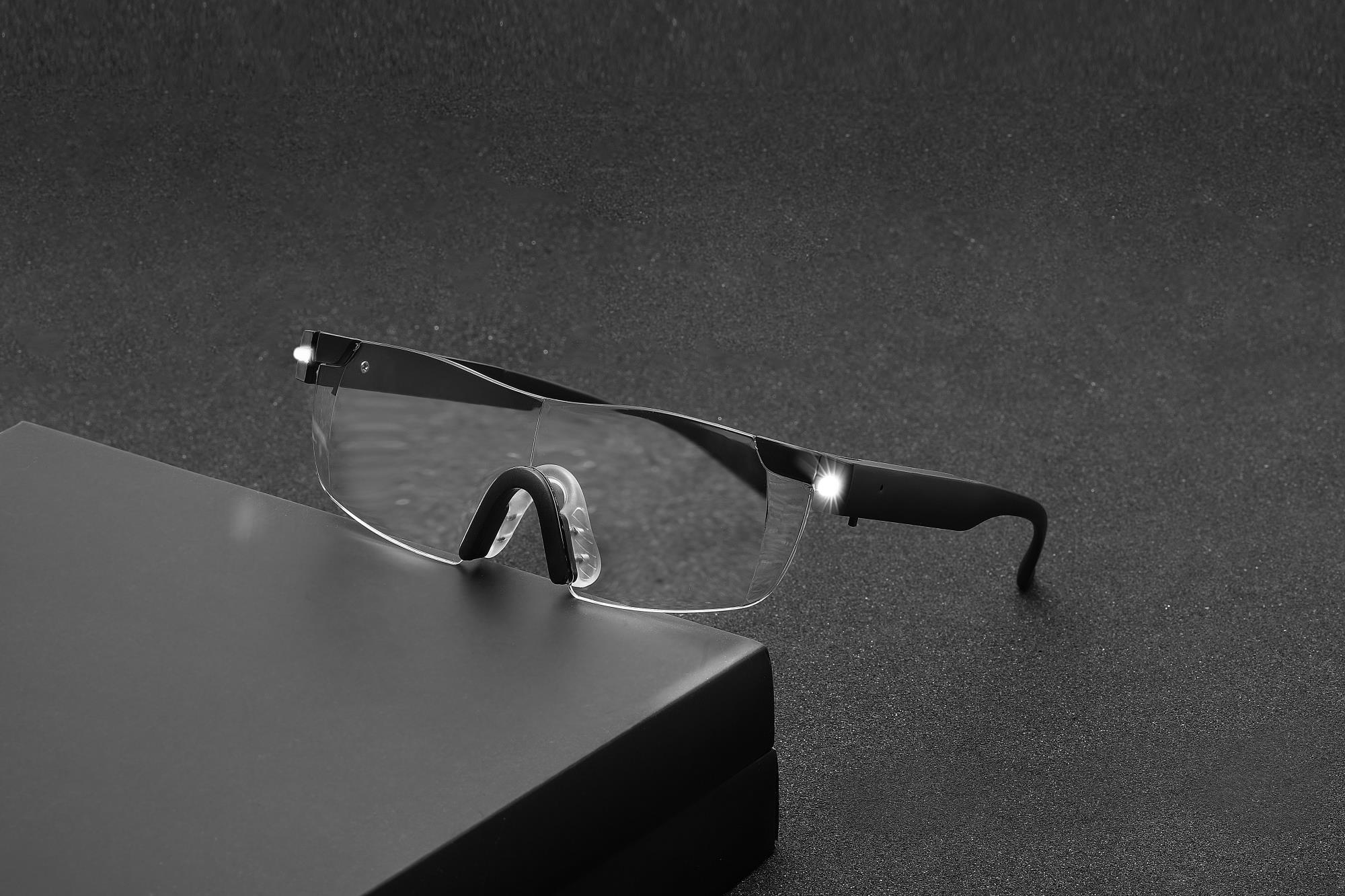 LK010充電LED帶燈放大鏡