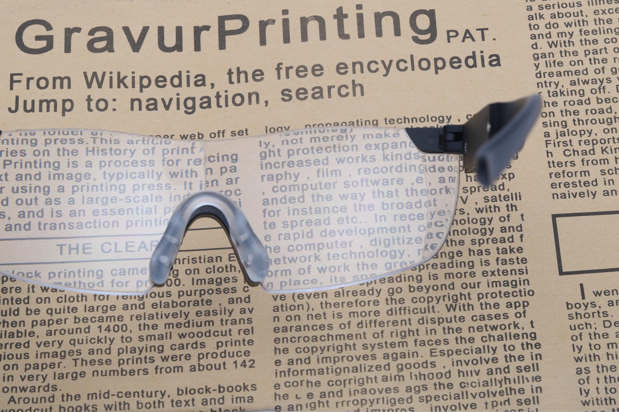 LK010充電LED帶燈放大鏡